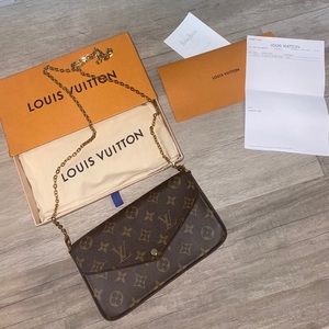 Authentic Louis Vuitton FÉLICIE POCHETTE